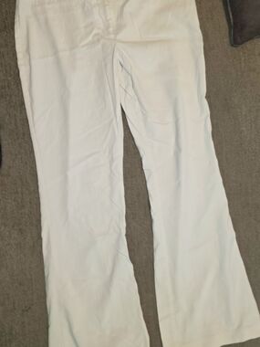 Studio Y White Boot-Cut Women's Pants Size 9/10